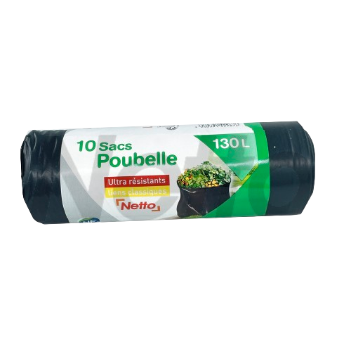 Netto sac poubelle jardin 10X130L