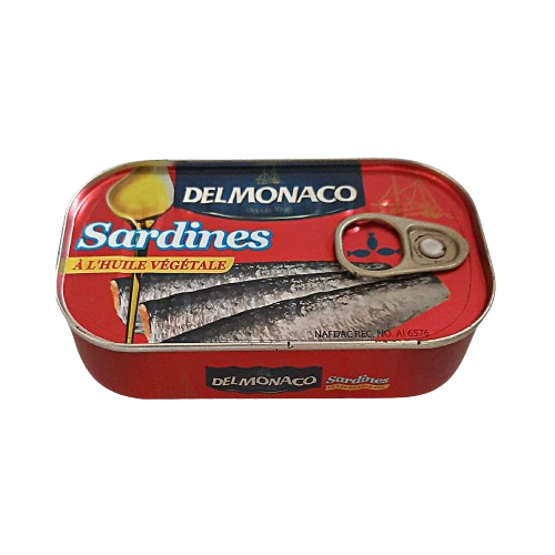 Delmonaco Sardines à l'Huile 1/4