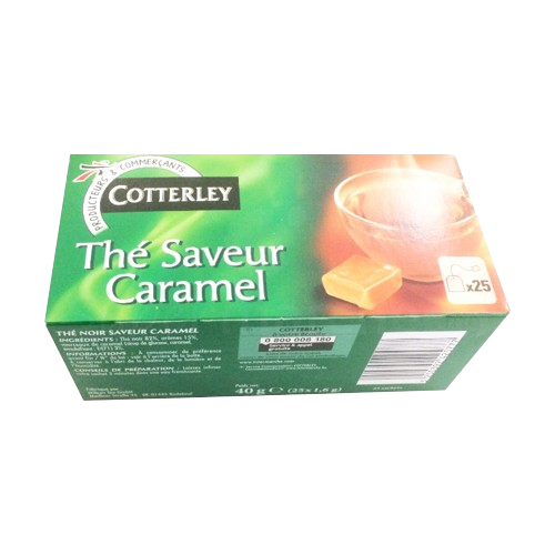 Thé Caramel Cotterley 50g | 25 Sachets