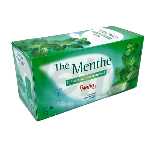 NETTO the vert menthe 25 sachets