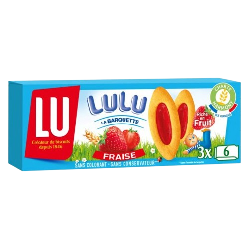 LU barquettes fraise 120GR