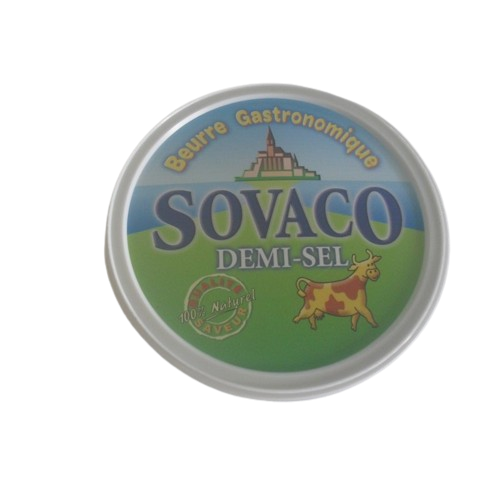 Sovaco Beurre 1/2 Sel 250g