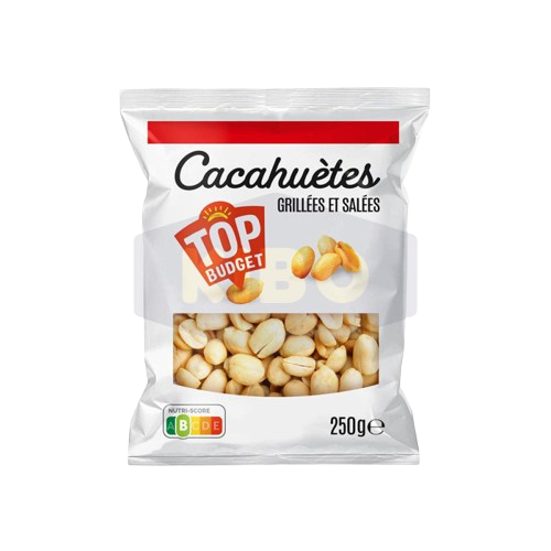 T.BUDGET Cacahuètes Grillées Salées 250g