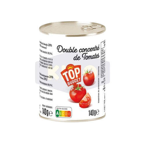 T.BUDGET Concentré de Tomates 440g