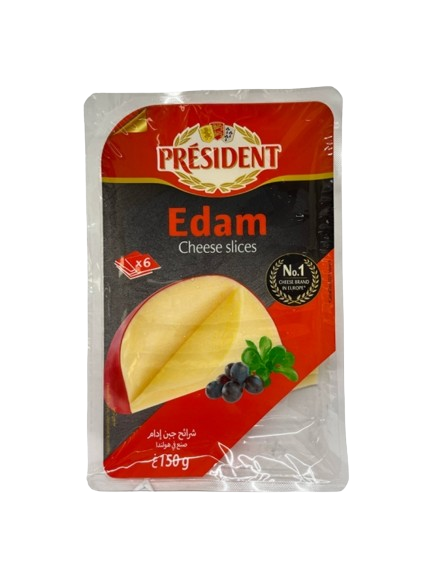 President 6 Tranches 150g Edam