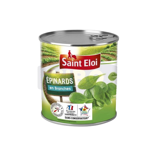 Saint eloi  épinards en branche 4/4 530g