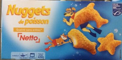 Nuggets de poisson - Netto - 450 g