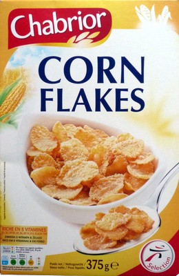 Céréales corn flakes Chabrior 375g