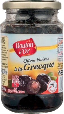 B.OR Olive noire grec 250G