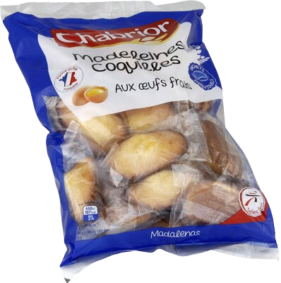 CHABRIOR Madeleines coquilles .600G