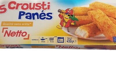 Filets de Poisson Panés netto 15X30g