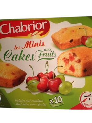 CHABRIOR mini cake fr X10 300G