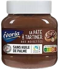 La pâte à tartiner aux noisettes - Ivoria - 400 g