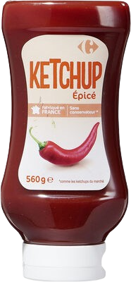 Ketchup B.OR Épicé Spécial 560g