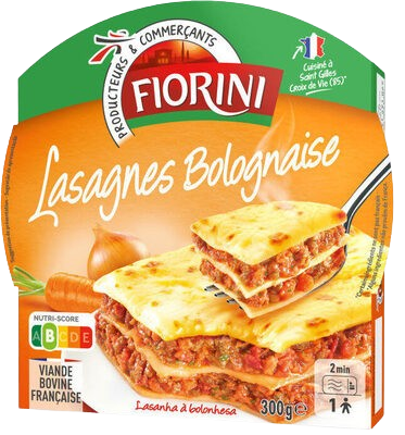 C.LEGER Lasagne Bolognaise Barquette 300g