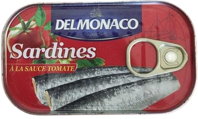 Delmonaco Sardines à la Tomate 1/4