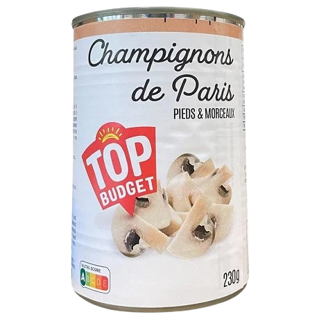 T.Budget Champignons & Morilles 1/2 230G