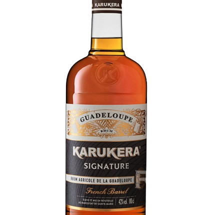 Rhum vieux Signature Karukera 1L - 42% vol.