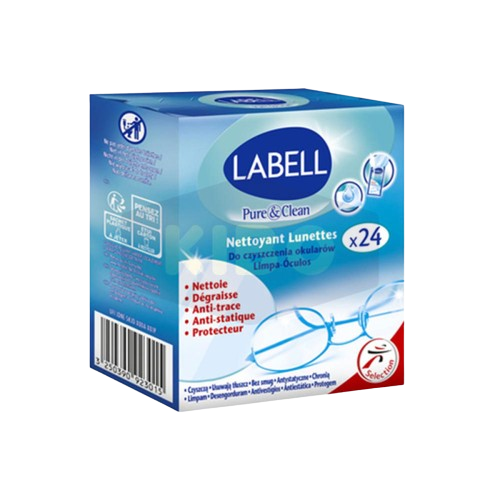 Labell Lingettes Optiques x24