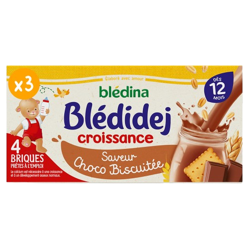 BLEDIDEJ  Choco Bisc.4X250ML