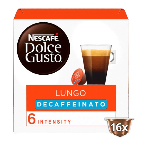 Nescafé dolce gusto lungo décaféiné x16 capsules