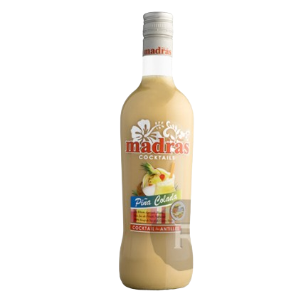 MADRAS - Punch Pina Colada - Liqueur - 18° - 70cl