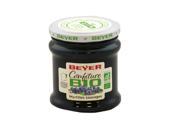 Confiture de myrtilles 370g