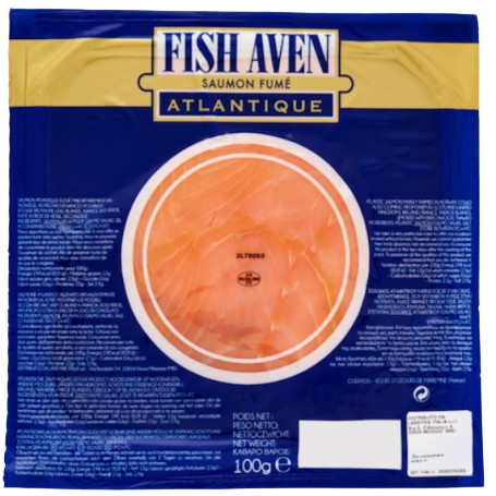 Fish aven Saumon Fumé 100g