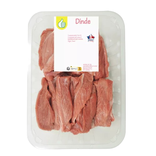 Sauté de Dinde Sans Os st 1KG