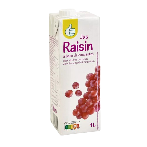 BRICI Jus de Raisin en Brick 1L