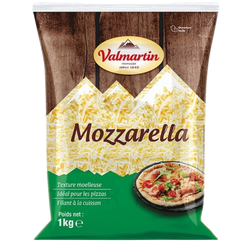 Valmartin Mozzarella Râpée 1kg